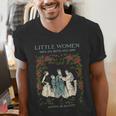 Alcott Little Women Characters Literature Book Illustration Men's V-Neck T-Shirt
