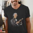 Alexander Hamilton Reading A Book Men's V-Neck T-Shirt