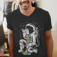 Astronaut Reading Book Space Galaxy Bookworm Men Women Kids Men's V-Neck T-Shirt Astronaut Reading Book Space Galaxy Bookworm Men Women Kids Men's V-Neck T-Shirt