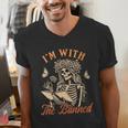Banned Book Reading Squad Bookish I'm With The Banned Men's V-Neck T-Shirt