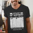 Birthday It's My 40th Birthday Guest Book Birthday Party Men's V-Neck T-Shirt Birthday It's My 40th Birthday Guest Book Birthday Party Men's V-Neck T-Shirt