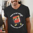 This Is My Book Character Costume- Dabbing Book Kids Men's V-Neck T-Shirt