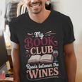 My Book Club Reads Between The Wines Men's V-Neck T-Shirt