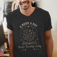 A Book A Day Keeps Reality Away Men's V-Neck T-Shirt