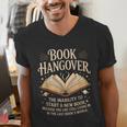 Book Hangover Literature Book Reading Books Reader Men's V-Neck T-Shirt