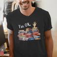 Book Lover For Women Readers Teacher Librarian Men's V-Neck T-Shirt