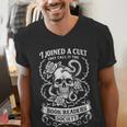 Book Readers Society Dark Romance Fantasy Bookworm Men's V-Neck T-Shirt