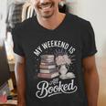 My Weekend Is All Booked Men's V-Neck T-Shirt