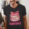All Booked For Valentines Day Book Lovers Teacher Kids Men's V-Neck T-Shirt All Booked For Valentines Day Book Lovers Teacher Kids Men's V-Neck T-Shirt