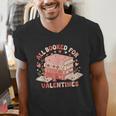 All Booked For Valentine’s Day Readers Teachers Bookworms Men's V-Neck T-Shirt All Booked For Valentine’s Day Readers Teachers Bookworms Men's V-Neck T-Shirt