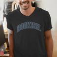 Bookish Vintage Varsity Style Book Lover Art Men's V-Neck T-Shirt