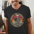 Books The Original Handheld Device Vintage Book Reading Men's V-Neck T-Shirt Books The Original Handheld Device Vintage Book Reading Men's V-Neck T-Shirt