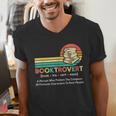 Booktrovert Definition Book Lover Men's V-Neck T-Shirt
