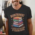 Booktrovert Literature Book Reading Books Reader Men's V-Neck T-Shirt Booktrovert Literature Book Reading Books Reader Men's V-Neck T-Shirt