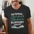 Bookworm Fictional Character Introvert Men's V-Neck T-Shirt