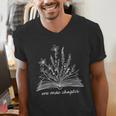 Bookworm One More Chapter Cozy Reader Minimalist Book Lover Men's V-Neck T-Shirt Bookworm One More Chapter Cozy Reader Minimalist Book Lover Men's V-Neck T-Shirt