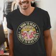 Born To Read Books Forced To Read Emails Book Lovers Men's V-Neck T-Shirt Born To Read Books Forced To Read Emails Book Lovers Men's V-Neck T-Shirt