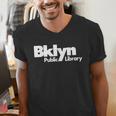 Brooklyn Public Library NY New York Neighborhood Book Lover Men's V-Neck T-Shirt Brooklyn Public Library NY New York Neighborhood Book Lover Men's V-Neck T-Shirt