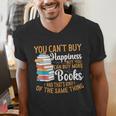 You Can't Buy Happiness But You Can Buy More Books Read Men's V-Neck T-Shirt You Can't Buy Happiness But You Can Buy More Books Read Men's V-Neck T-Shirt