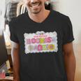 Certified Bookish Baddie Cute Book Lover Men's V-Neck T-Shirt