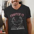 Chapter 13 Birthday Reading Book Lovers 13 Year Old Men's V-Neck T-Shirt Chapter 13 Birthday Reading Book Lovers 13 Year Old Men's V-Neck T-Shirt