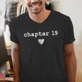 Chapter 19 Book Lovers Readers & Authors 19th Birthday Men's V-Neck T-Shirt
