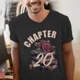 Chapter 20 20th Birthday Women Book Lovers Its My Birthday Men's V-Neck T-Shirt Chapter 20 20th Birthday Women Book Lovers Its My Birthday Men's V-Neck T-Shirt