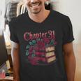 Chapter 31 Gothic 31st Birthday Book Lover Dark Romance Men's V-Neck T-Shirt Chapter 31 Gothic 31st Birthday Book Lover Dark Romance Men's V-Neck T-Shirt