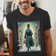 Charles Dickens Christmas Classic Book Ebeneezer Scrooge -Adults Kids Small Short Sleeve T-Shirt Men's V-Neck T-Shirt Charles Dickens Christmas Classic Book Ebeneezer Scrooge -Adults Kids Small Short Sleeve T-Shirt Men's V-Neck T-Shirt