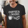 Coffee & Books Men's V-Neck T-Shirt