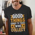 Comic Book Collector Meme Quote Men's V-Neck T-Shirt