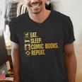 Cool Comic Books Art For Men Women Comic Book Lover Comics Men's V-Neck T-Shirt Cool Comic Books Art For Men Women Comic Book Lover Comics Men's V-Neck T-Shirt