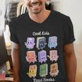 Cool Kids Read Books Apparel Men's V-Neck T-Shirt Cool Kids Read Books Apparel Men's V-Neck T-Shirt