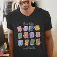 Cool Kids Read Books School Librarian Reading Teacher Men's V-Neck T-Shirt Cool Kids Read Books School Librarian Reading Teacher Men's V-Neck T-Shirt