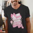 Coquette Reading Book Lover Pink Bow Bookish Mom & Daughter Men's V-Neck T-Shirt Coquette Reading Book Lover Pink Bow Bookish Mom & Daughter Men's V-Neck T-Shirt