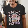 In My Cozy Iced Coffee And Books Era Men's V-Neck T-Shirt In My Cozy Iced Coffee And Books Era Men's V-Neck T-Shirt