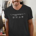 Cozy Season Good Book Fireplace Hot Beverage Snowflake Men's V-Neck T-Shirt
