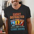 Cute Comic Book For Men Women Comic Book Collector Men's V-Neck T-Shirt