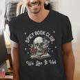 Dark Romance Lover Spicy Book Club Bookish Merch Morally Men's V-Neck T-Shirt