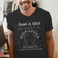 Dark Romance Merch Kidnapped STFUATTDLAGG Smutt Book Lover Men's V-Neck T-Shirt