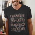 Dark Romance Put Down My Book Spicy Bookish Merch Romantasy Men's V-Neck T-Shirt Dark Romance Put Down My Book Spicy Bookish Merch Romantasy Men's V-Neck T-Shirt