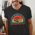 A Day Without Reading Is Like Book Lover And Reading Men's V-Neck T-Shirt A Day Without Reading Is Like Book Lover And Reading Men's V-Neck T-Shirt