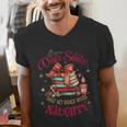 Dear Santa Only My Books Were Naughty Men's V-Neck T-Shirt Dear Santa Only My Books Were Naughty Men's V-Neck T-Shirt