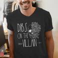 Dibs On The Villain Spicy Books Women Smutty Merch Romantasy Men's V-Neck T-Shirt