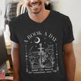 Dragon A Book A Day Keeps The Mental Breakdown Away Men's V-Neck T-Shirt Dragon A Book A Day Keeps The Mental Breakdown Away Men's V-Neck T-Shirt