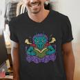 Dragon Read Reading Librarian Book Across America Kids Men's V-Neck T-Shirt
