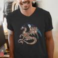 Dragon Silhouette Books Librarian Bookworm Women Men Kids Men's V-Neck T-Shirt Dragon Silhouette Books Librarian Bookworm Women Men Kids Men's V-Neck T-Shirt