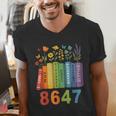 Equal Rights Book Flower Resist 86 47 Feminist Women Rights Men's V-Neck T-Shirt Equal Rights Book Flower Resist 86 47 Feminist Women Rights Men's V-Neck T-Shirt