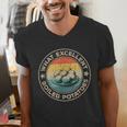 What Excellent Boiled Potatoes Retro Book Vintage Literature Men's V-Neck T-Shirt What Excellent Boiled Potatoes Retro Book Vintage Literature Men's V-Neck T-Shirt