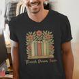Flourish Dream Thrive Resist 84 67 Book Reading Nature Lover Men's V-Neck T-Shirt Flourish Dream Thrive Resist 84 67 Book Reading Nature Lover Men's V-Neck T-Shirt